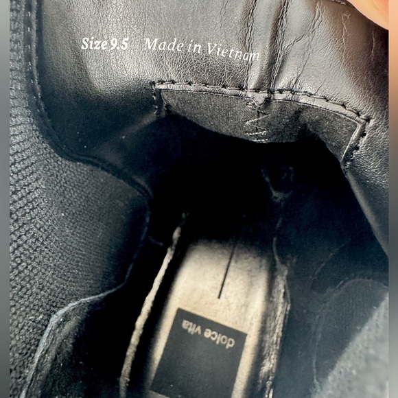 Dolce Vita Rielle Chelsea Boot Black Leather - Picture 10 of 10